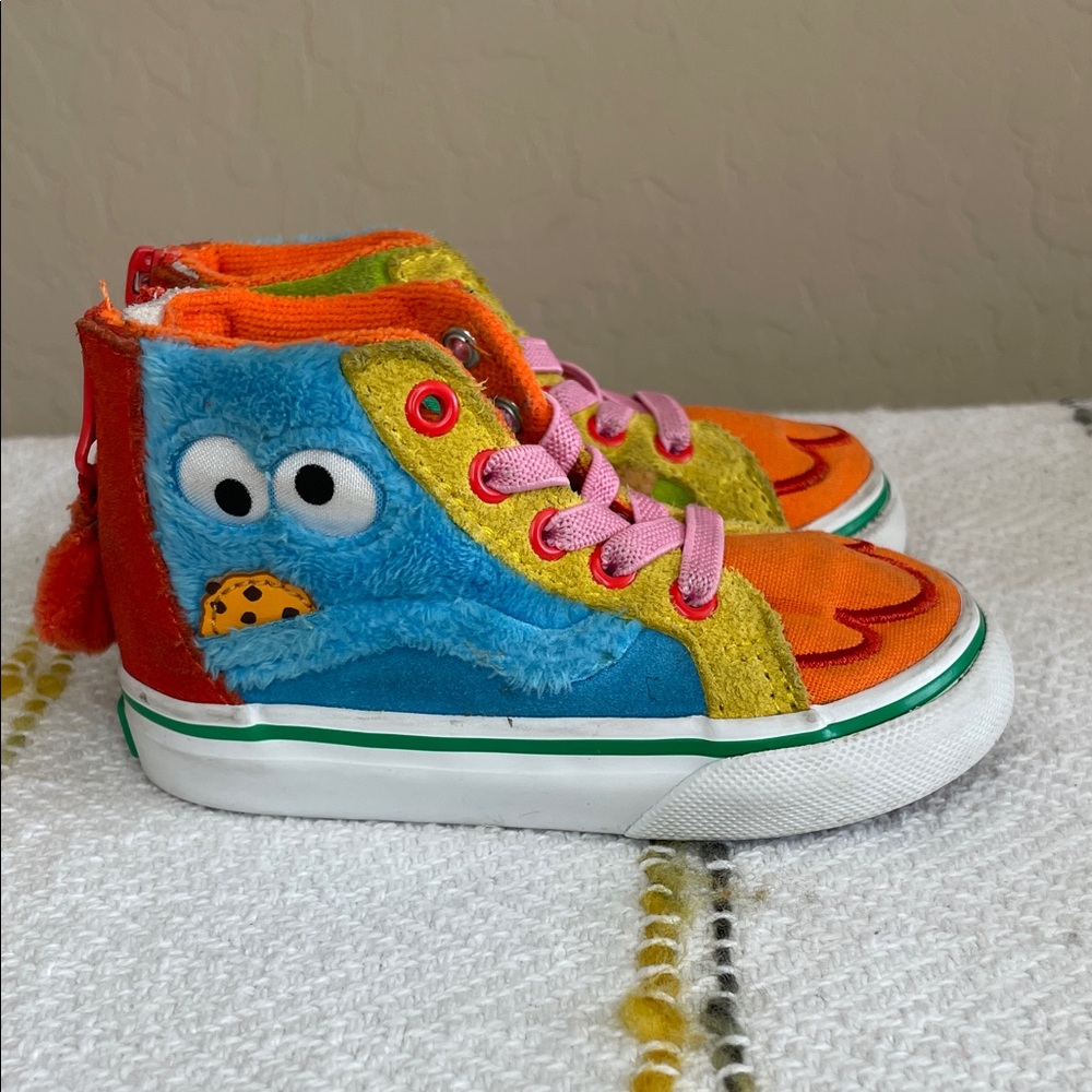 Vans X Sesame Street Toddler High tops